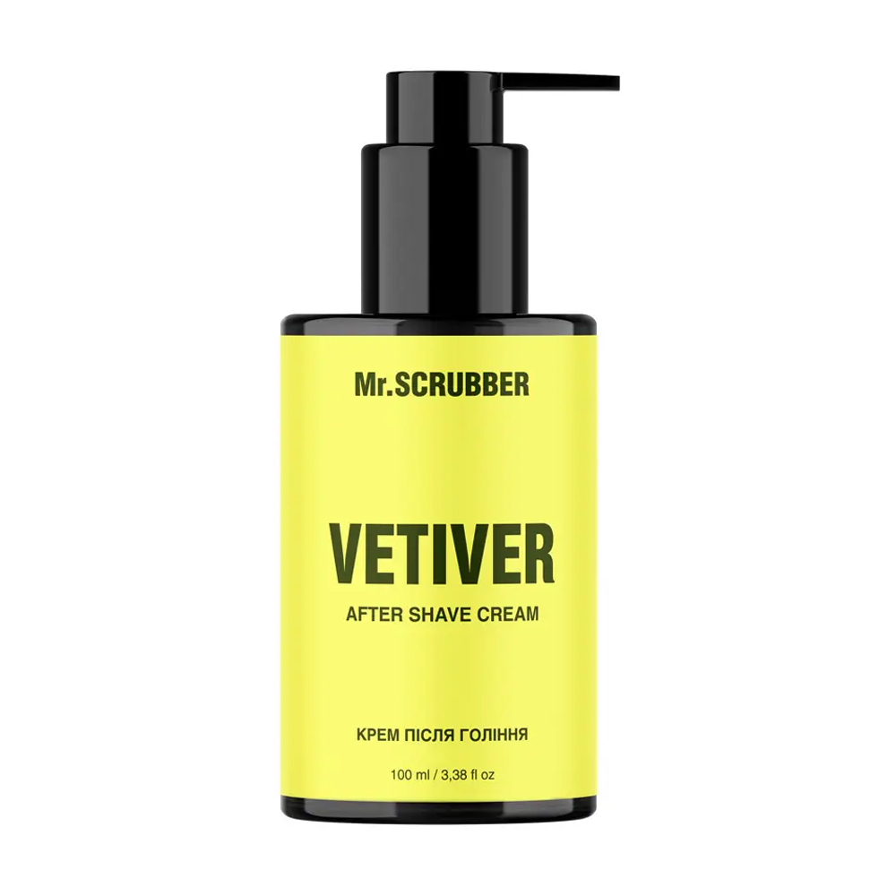 Крем після гоління Mr.Scrubber Vetiver After Shave Cream, 100 мл